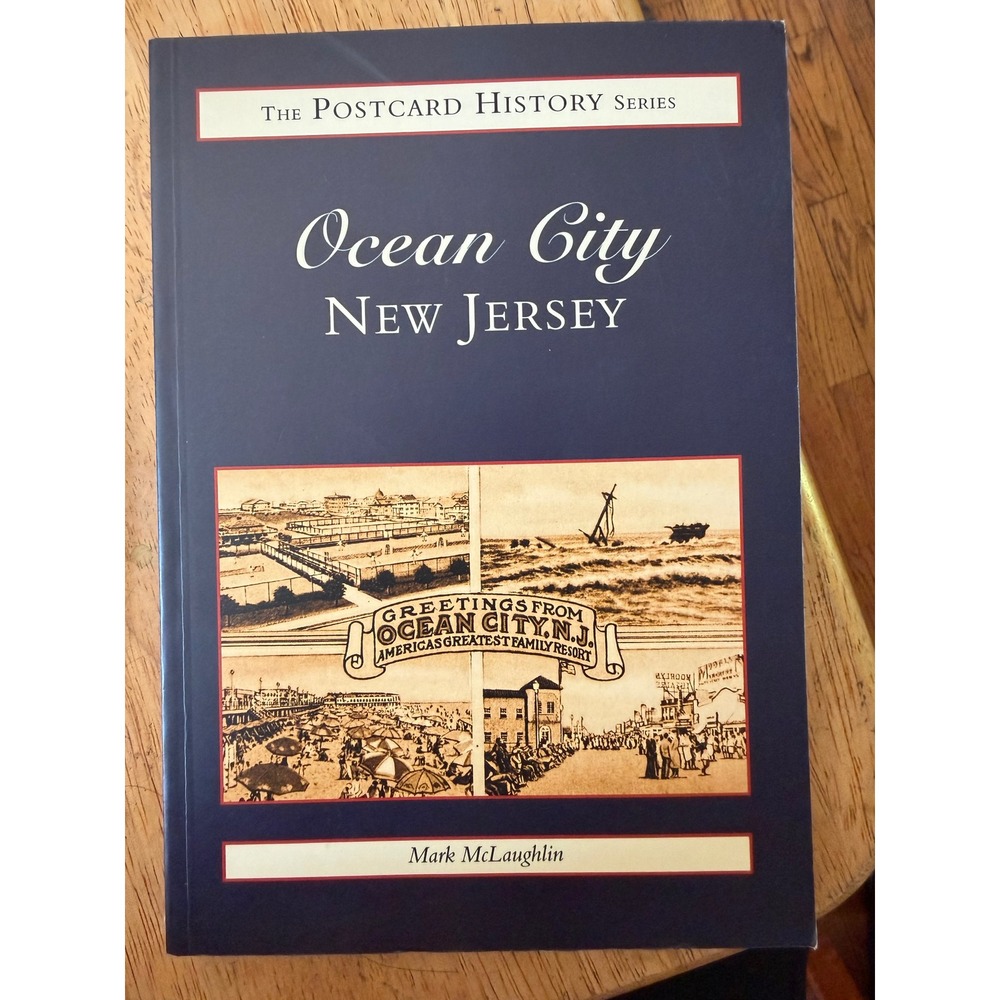 Arcadia Publishing Ocean City New Jersey Book OS Blue Excellent Postcard History